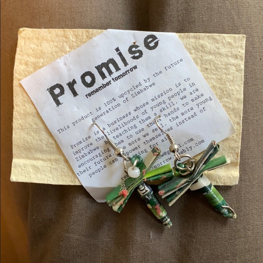 Promise Remember Tomorrow Earrings